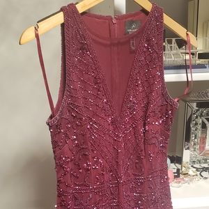 Adrianna Papell beautiful beaded dress.